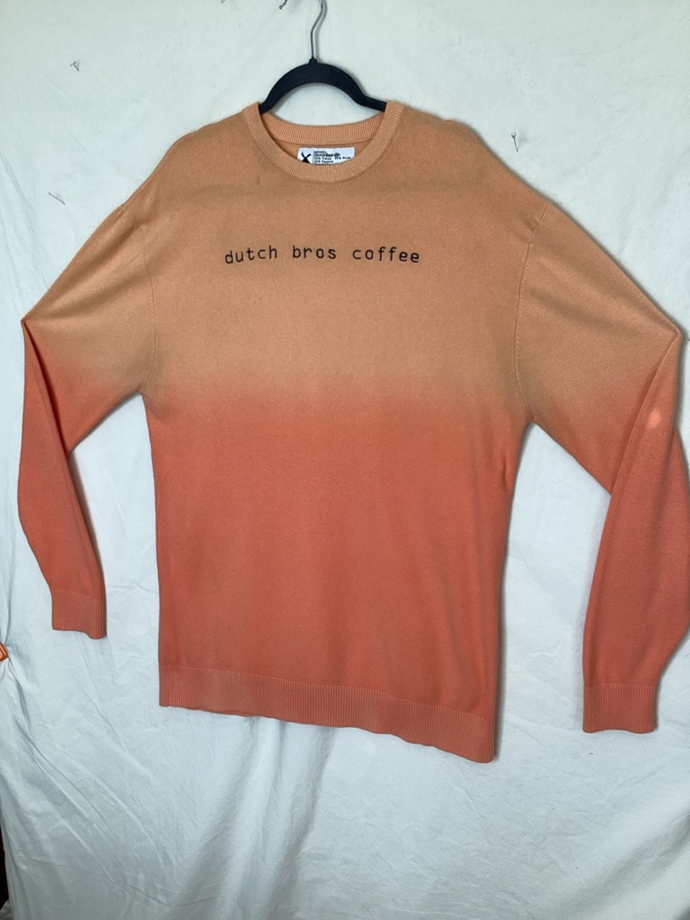 Dutch bros coffee limited edition optimism sweater rare